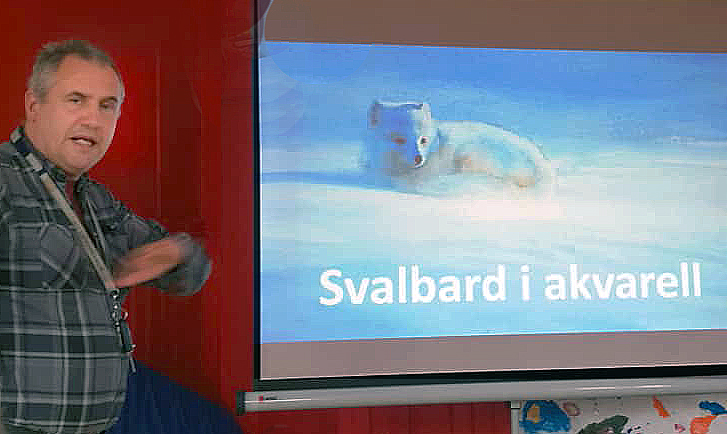 Föredrag om expeditionstecknande på Svalbard 1 Föredrag om Svalbard