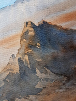 A tor in Longyear valley, May 2019. © The IK Workshop Society at www.ikfoundation.org. Cliff in Longyear valley