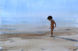 My daughter Sissa and I had a great morning at the beach. Sissa